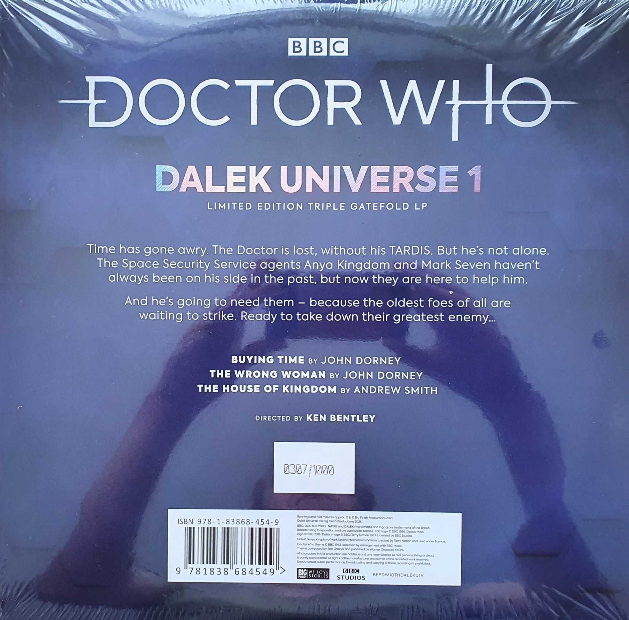 Picture of BFPDW10THDALEKU1V Doctor Who - Dalek universe 1 by artist John Dorney / Andrew Smith from the BBC records and Tapes library